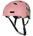 Crazy Safety Cykelhjelm - Rampage Flower - Pink