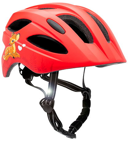 Crazy Safety Cykelhjelm - Cool Cute - Red