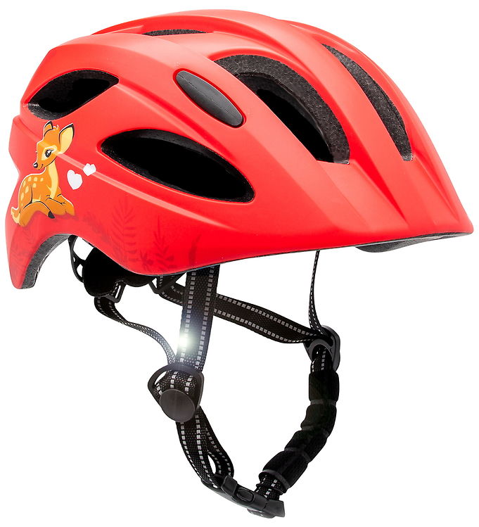 Crazy Safety Cykelhjelm - Cool Cute - Red