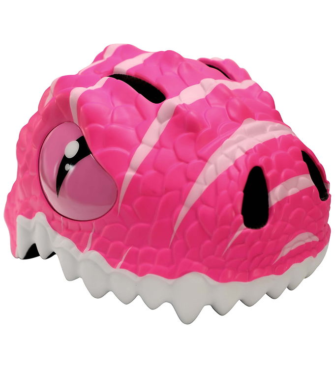 Crazy Safety Cykelhjelme - Dino - Pink