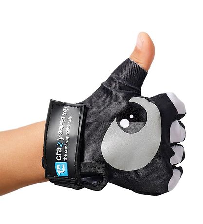 Crazy Safety Cykelhandsker - Gloves - Black