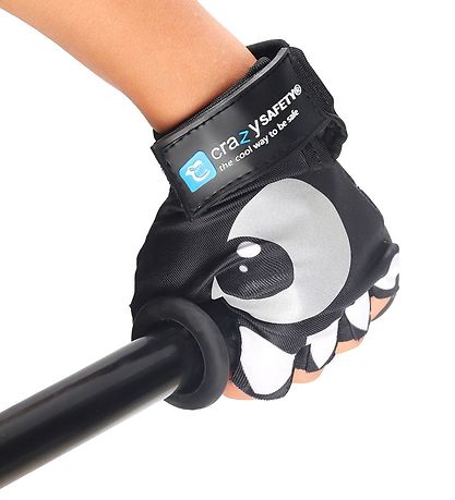 Crazy Safety Cykelhandsker - Gloves - Black
