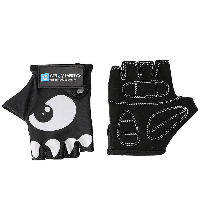 Crazy Safety Cykelhandsker - Gloves - Black