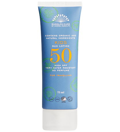 Rudolph Care Solcreme - Kids - SPF50 - 75 ml - Rejsestørrelse