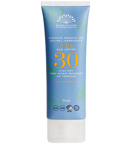 Rudolph Care Solcreme - Kids - SPF30 - 75 ml - Rejsestørrelse