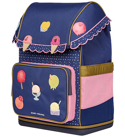 Jeune Premier Skoletaske - Ergomaxx - 18L - Disco Dip