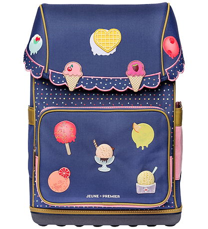 Jeune Premier Skoletaske - Ergomaxx - 18L - Disco Dip