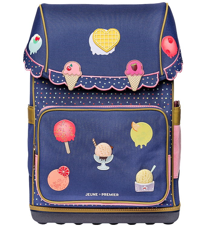 Jeune Premier Skoletaske - Ergomaxx - 18L - Disco Dip