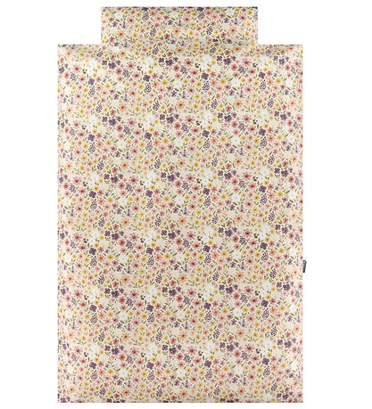 Nørgaard Madsens Sengetøj - Voksen - Beige m. Blomster