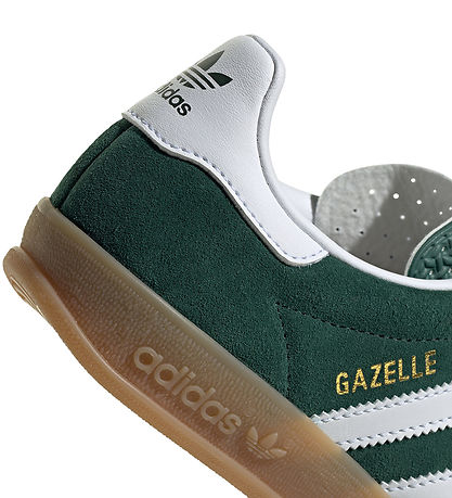 adidas Originals Indendørssko - Gazelle Indoor J - Cgreen/Ftwwht