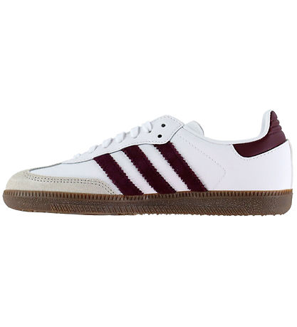 adidas Originals sko - Samba OG J - Ftwwht/Maroon/Gum5