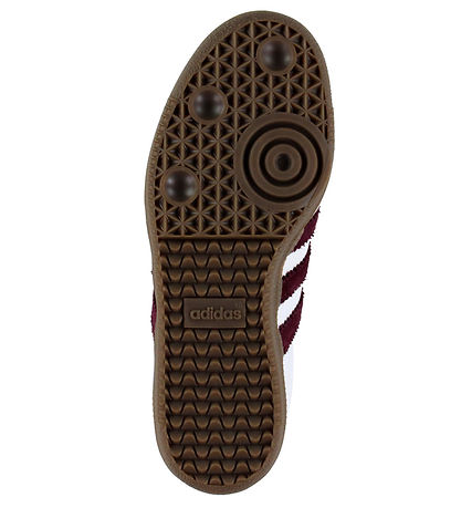 adidas Originals sko - Samba OG J - Ftwwht/Maroon/Gum5