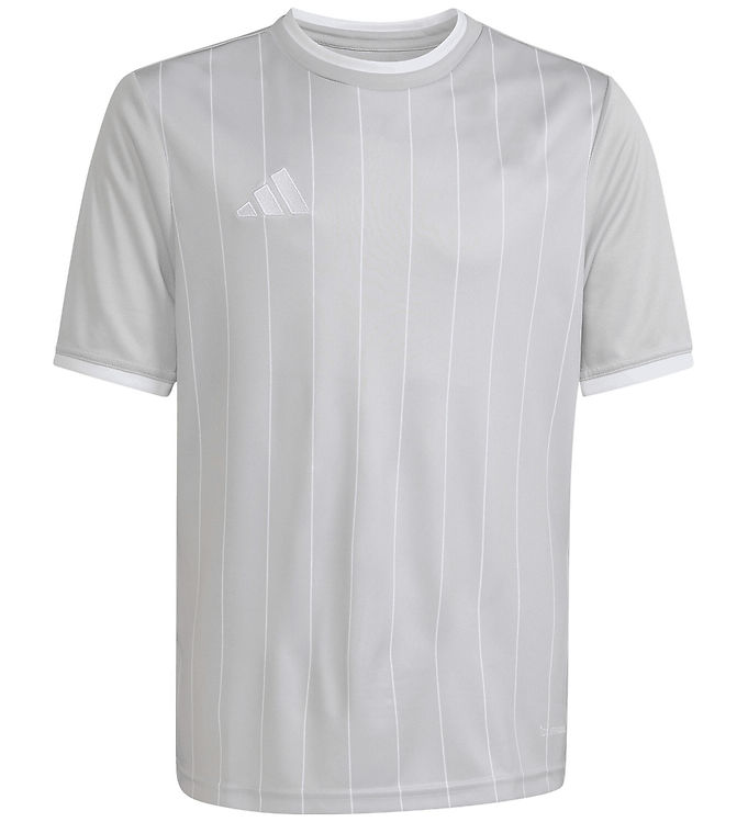adidas Performance T-shirt - Entrada 26 - Team Light Grey/Hvid