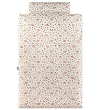 Nørgaard Madsens Bedding - Baby - White w. Flowers
