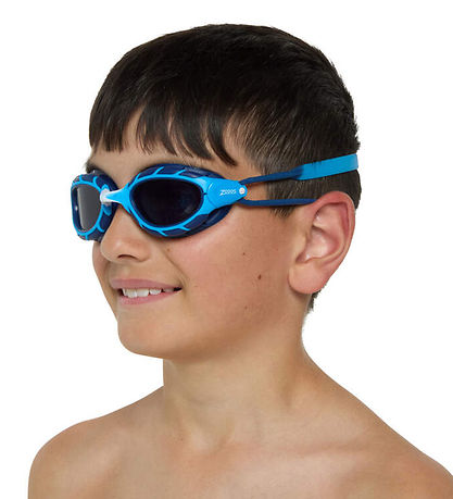 Zoggs Dykkerbriller - Junior - Predator - Light Blue Blue Tinted