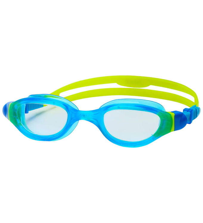 Zoggs Svømmebriller - Phantom Junior 2.0 - Lyseblå/Lime/Clear