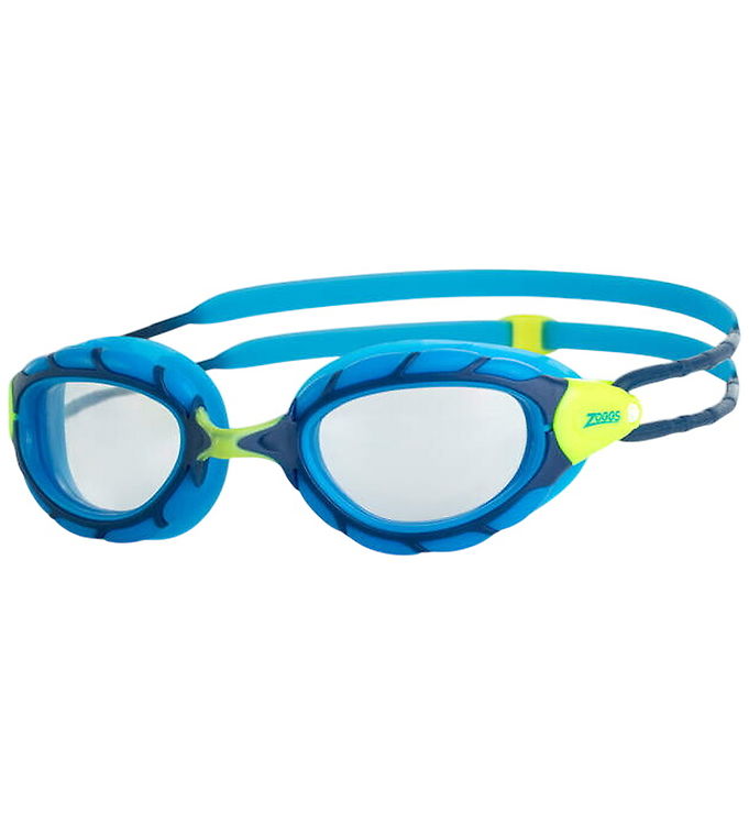 Zoggs Svømmebriller - Predator Junior - Blå/Lime/Clear
