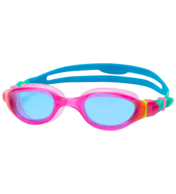Zoggs Svømmebriller - Phantom Junior 2.0 - Pink/Turkis/Tint Blue