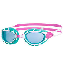 Zoggs Dykkerbriller - Junior - Predator - Pink Turquoise Tinted 