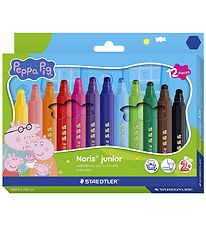 Staedtler Markers - Noris Junior - 12 pcs Peppa Pig