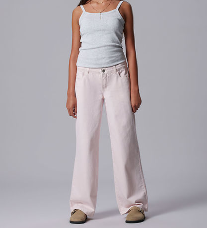 LMTD Jeans - NlfHyed - Wide - Pink Marshmallow