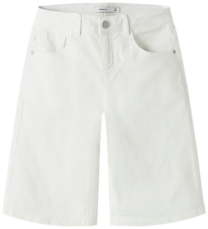 Name It Shorts - NkfRose - Bright White