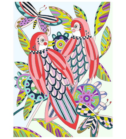 Djeco Tegnesæt - Colouring Gallery