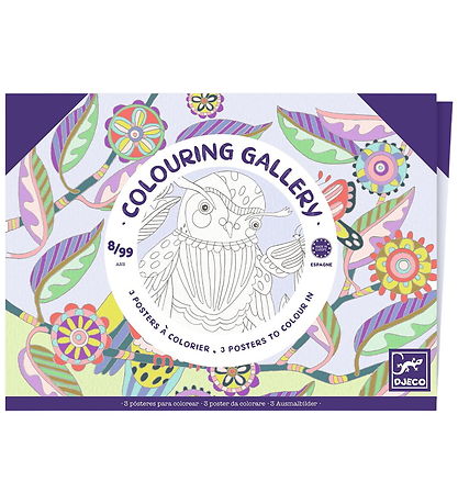 Djeco Tegnesæt - Colouring Gallery