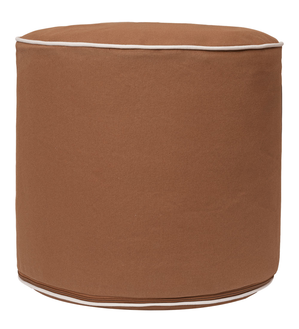Ferm Living Puff - 40x34 cm - Billow - Tan - Ferm Living - One Size - Puff