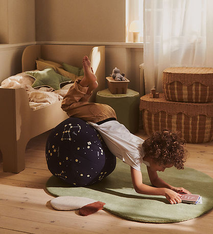 Ferm Living Puf - 50 cm - Constellation - Dark Blue