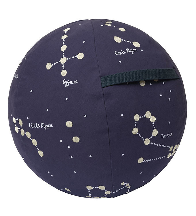 Ferm Living Puf - 50 cm - Constellation - Dark Blue