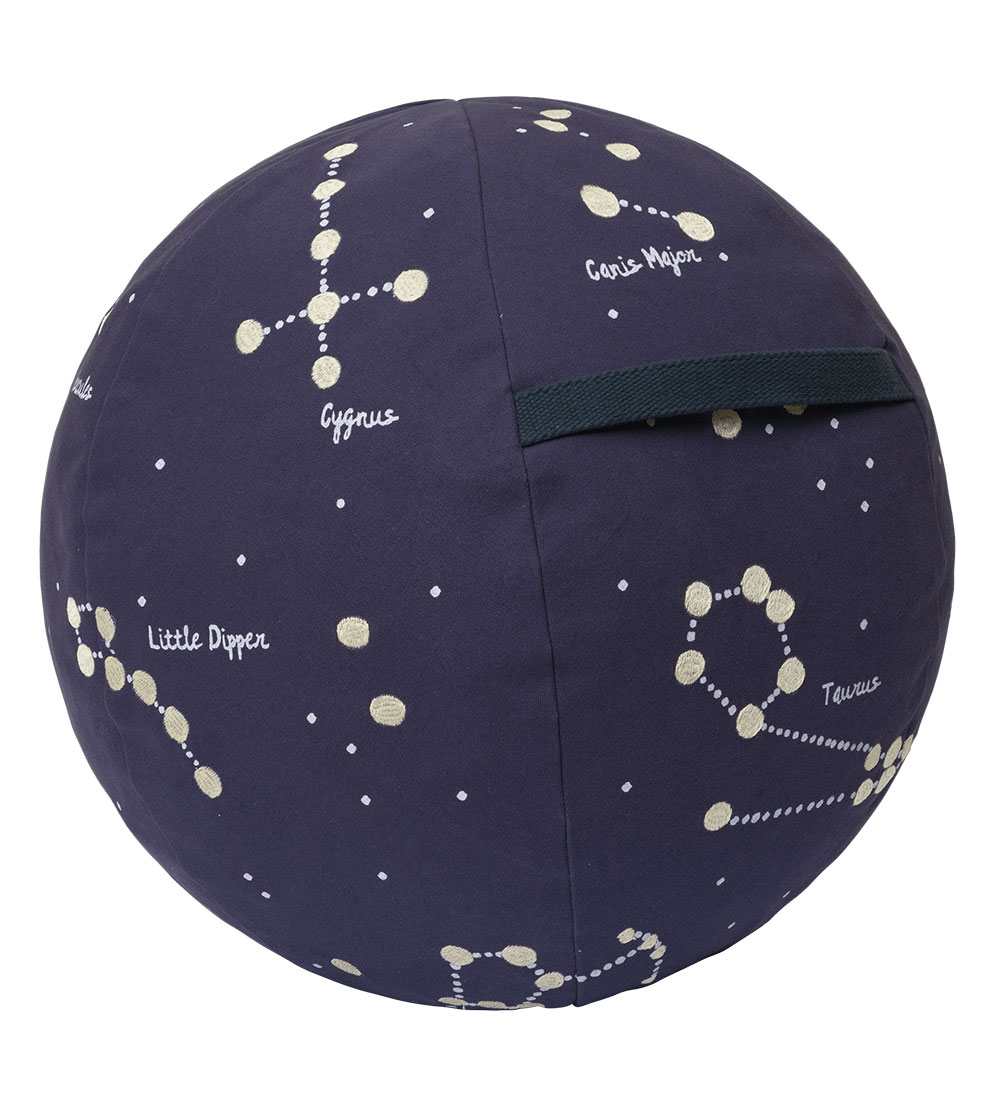 Ferm Living Puff - 50 cm - Sternbild - Dark Blue - Ferm Living - One Size - Puff