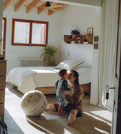 Ferm Living Puf - 50 cm - Constellation - Undyed