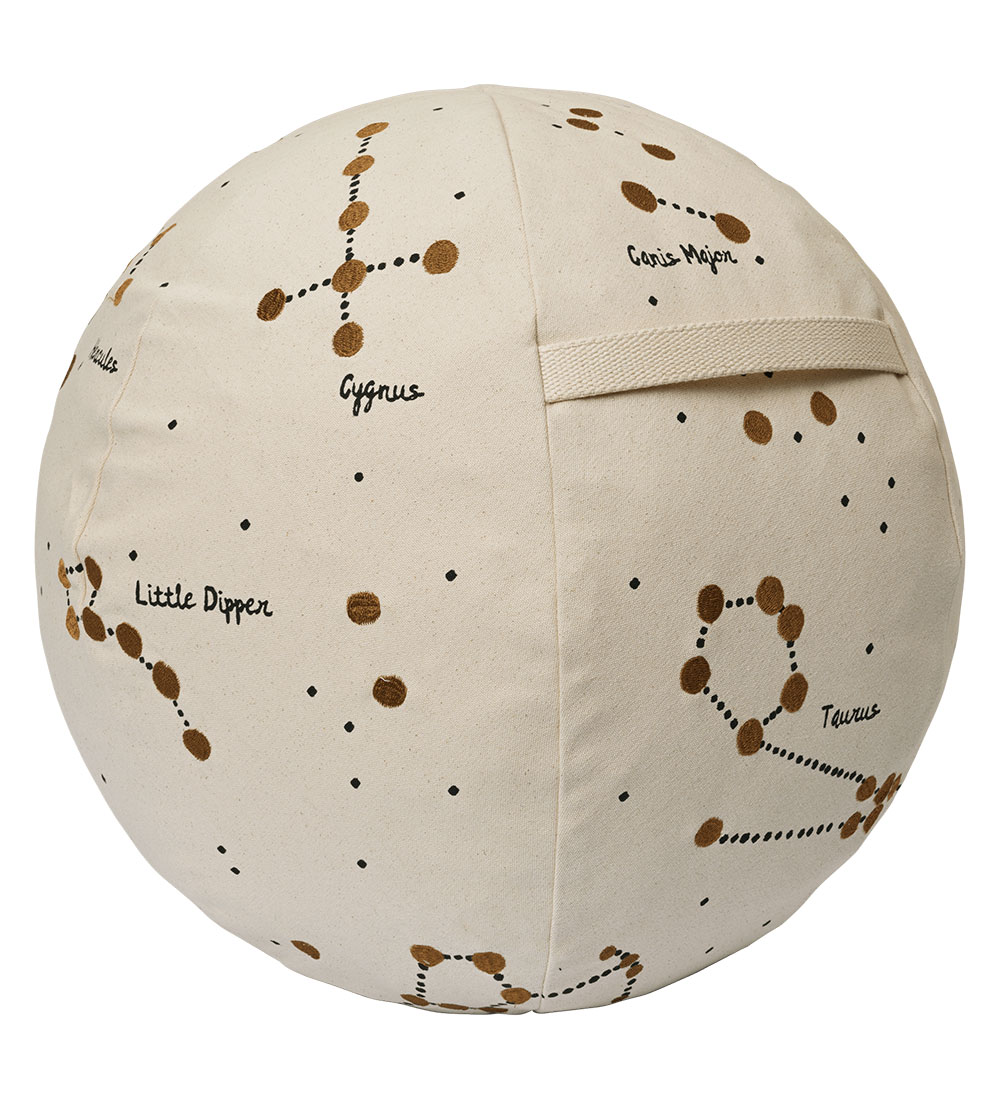 Ferm Living Puff - 50 cm - Sternbild - Ungefärbt - Ferm Living - One Size - Puff