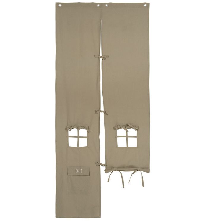 Ferm Living Dørgardin - 85x205 cm - Settle - Elm Green