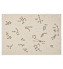 Ferm Living Vægtæppe - 100x70 cm - Constellation - Undyed