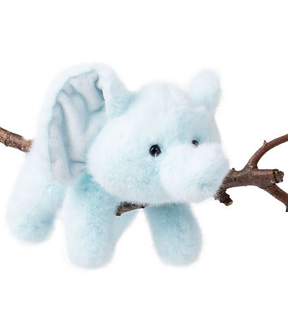 Teddykompaniet Bamse - Elefant - 34 cm - Blå