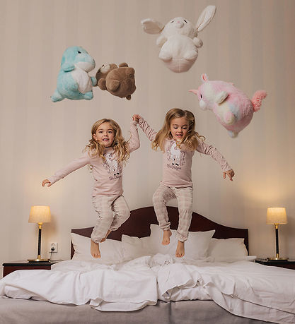 Teddykompaniet Bamse - Sumo - Kanin - 35 cm - Hvid