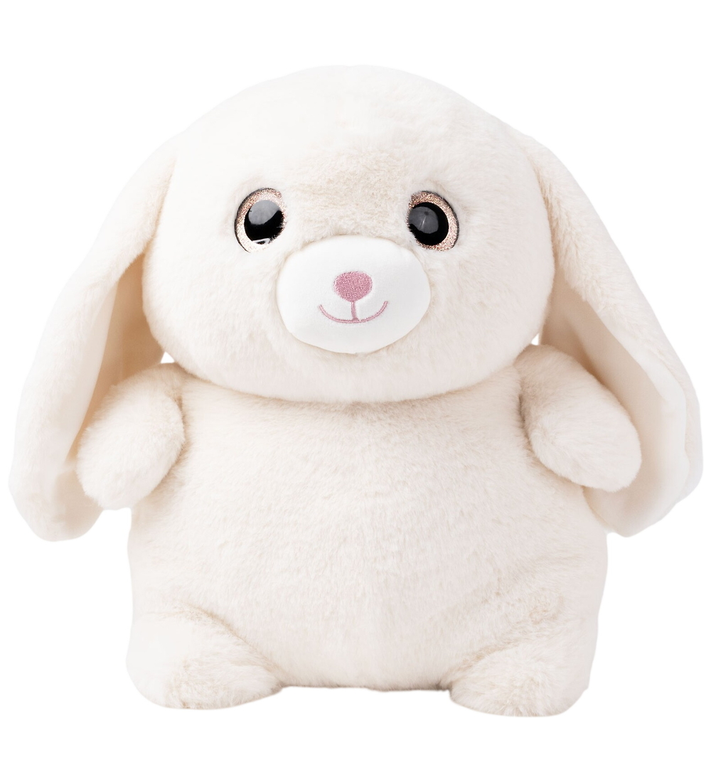 Teddykompaniet Kuscheltier - Sumo - Kaninchen - 35 cm - Weiß - Teddykompaniet - One Size - Kuscheltiere