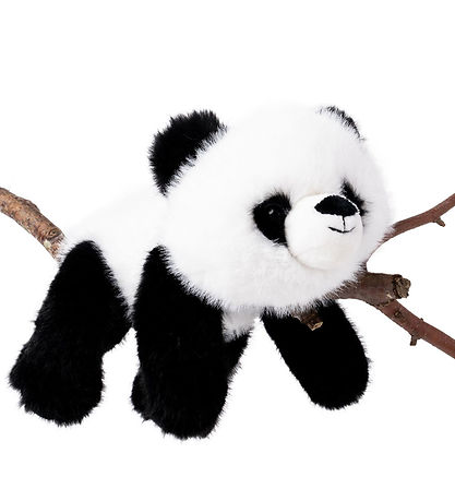 Teddykompaniet Bamse - Panda - 28 cm - Sort/Hvid
