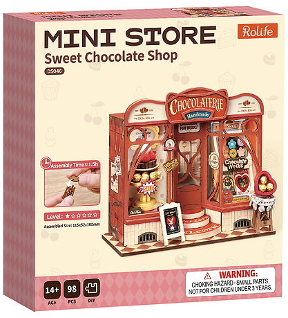 Rolife Miniature - DIY - Sweet Chocolate Shop DS046 - 98 Dele
