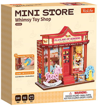 Rolife Miniature-diorama - DIY - Whimsy Toy Shop DS044 - 81 Dele