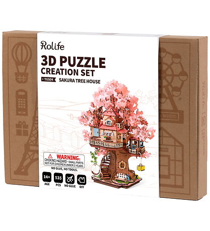 Rolife Miniature-diorama - DIY - Sakura Tree House TGS04 - 535 D