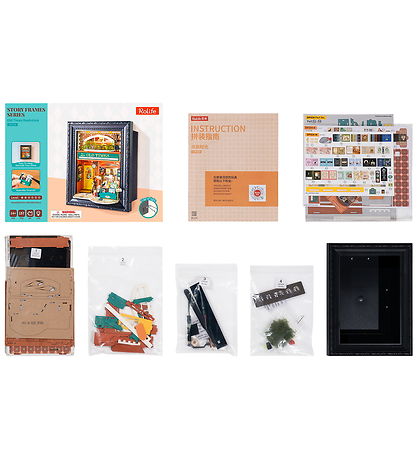 Rolife Miniature - DIY - Old Times Bookstore DPO04 - 157 Dele