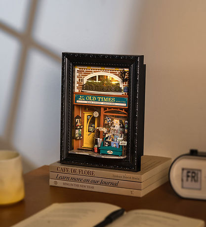 Rolife Miniature - DIY - Old Times Bookstore DPO04 - 157 Dele