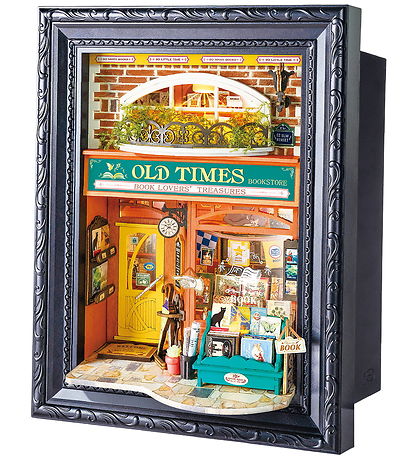 Rolife Miniature - DIY - Old Times Bookstore DPO04 - 157 Dele