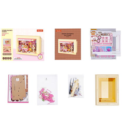 Rolife Miniature - DIY - Sweet Scoopery Ice Cream DPO02 - 119 De