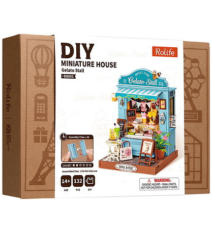 Rolife Miniature - DIY - Gelato Stall DS052 - 132 Dele
