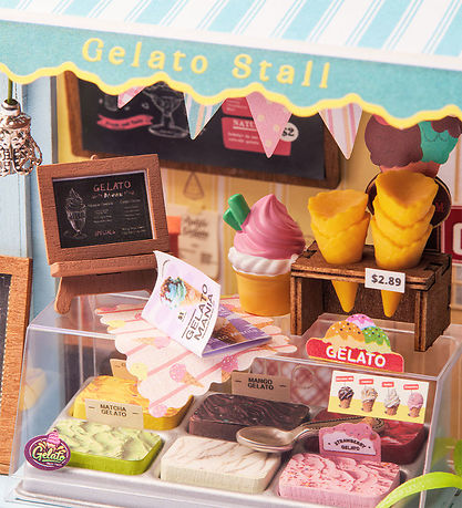 Rolife Miniature - DIY - Gelato Stall DS052 - 132 Dele