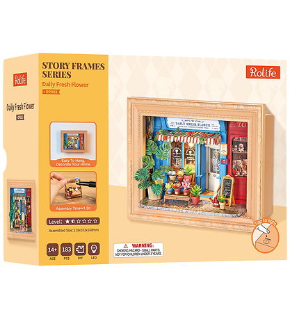 Rolife Miniature-diorama - DIY - Daily Fresh Flower DP003 - 183 